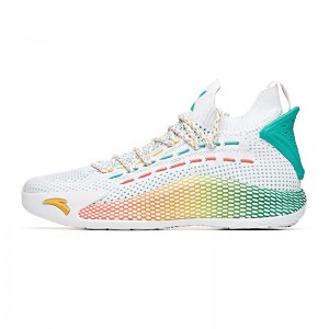 Anta KT5 Klay Thompson "Have Fun" Low Basketball Sneakers - White/Green