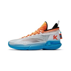 Anta 2023 KT9 Klay Thompson Men's Basketball Sneakers - Orange/Blue