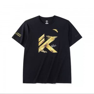 Anta KT Klay Thompson 2022 NBA Championship Parade Limited T-shirts - Black