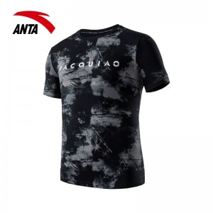 2018 Anta x Manny Pacquiao Personality Men's T-shirts - Black [15829145-2]