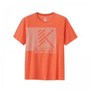 Anta 2019 KT Klay Thompson Men's Basketball T-shirts - Orange