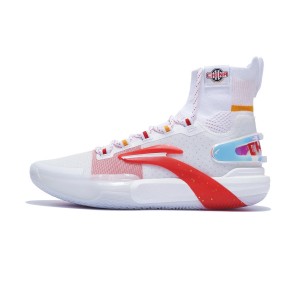 Li-Ning 2022 SPEED IX Ultra Men's Professional Basketball Competition Sneakers - White