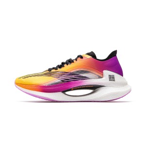 Li-Ning 2020 New 绝影 Essential Boom Men's Running Shoes - Orange/Purple