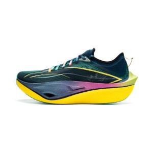 Li Ning Feidian 4.0 ULTRA New Color Men's Marathon Racing Shoes - Green/Blue