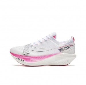 Xtep 160X 5.0 Pro Women PB Marathon Racing Shoes - white/pink