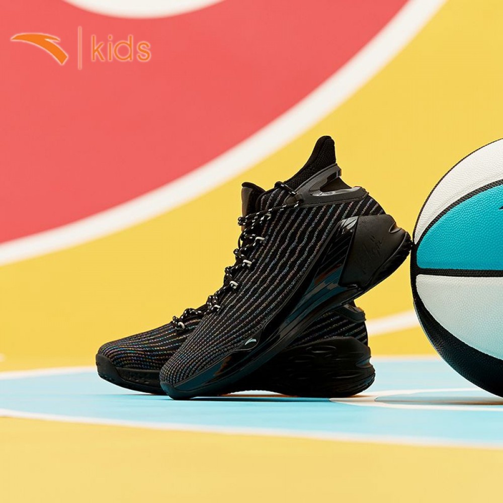 Anta KT3 Klay Thompson Basketball Shoes 'Black' 11741105-12 - KICKS CREW