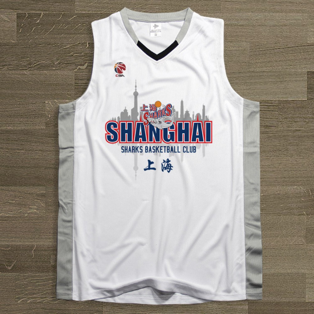 Shanghai Sharks players picture collage shirt - Yeswefollow