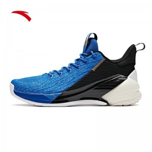 Anta 2019 Klay Thompson KT4 Low Men's Basketball Shoes - Blue/Black/White