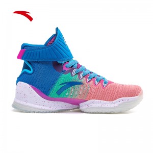 Anta 2020 KT Klay Thompson New KT3 Color Basketball Sneakers - Blue/Pink
