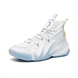 Anta Shock The Game 4.0 "Crazy Tide" Inherit 2020 Basketball Sneakers - White
