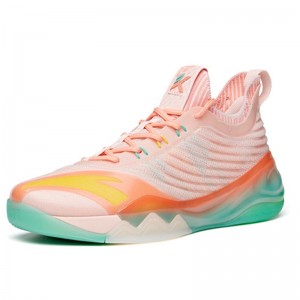 Anta 2021 KT6 Klay Thompson “Flamingo” Low Basketball Sneakers