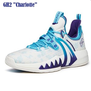 Anta GH2 "Charlotte" Gordon Hayward 2021 Summer Low Basketball Sneakers - White/Blue