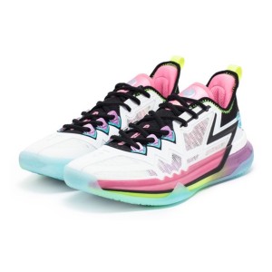 361º BIG3 Future NIKOLA JOKIC PE Men's Low Basketball Shoes - White/Black/Pink