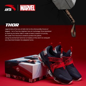 Anta X Marvel "THOR" Running Shoes Anta SEEED Running Sneakers