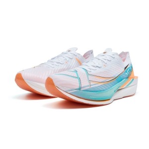 Xtep 160X 6.0 PB Marathon Racing Shoes - White/Blue/Orange