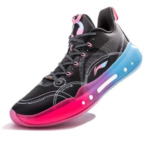 Li-Ning 2021 YUSHUAI XIV 14 Low BOOM Jimmy Butler PE Basketball Competition Sneakers - Black/Blue/Pink