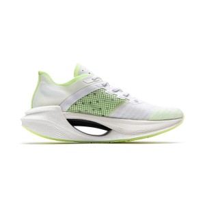 Li-Ning 2020 绝影Essential Women's Bullet Speed Running Shoes - White/Green