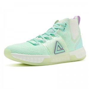 PEAK Dwight Howard DH3 High Tops Professional Basketball Shoes - White