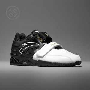 Anta X LUXIAOJUN Men's Weightlifting Match Shoes - Black/White
