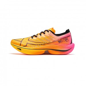 Xtep 160X 5.0 PB Marathon Professional Racing Shoes - Orange/Yellow
